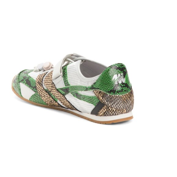 STEVE MADDEN Green Multi Viper Low Profile Sneakers - Picture 2 of 2